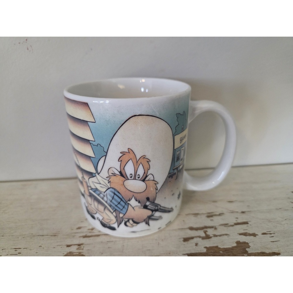 Yosemite Sam Looney Tunes Sun Signs Leo Zodiac Ceramic Coffee Tea Mug